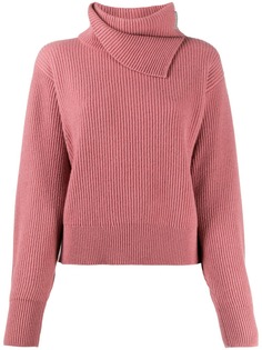 Brunello Cucinelli кашемировый джемпер с высоким воротником