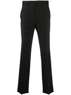 Givenchy брюки строгого кроя с логотипом