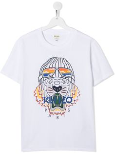 Kenzo Kids футболка с логотипом
