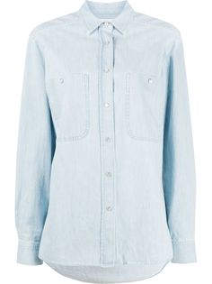 Isabel Marant Étoile джинсовая рубашка Galisea