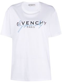 Givenchy футболка с логотипом