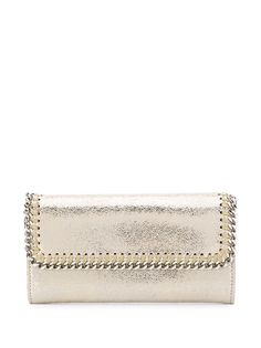 Stella McCartney кошелек Falabella с эффектом металлик