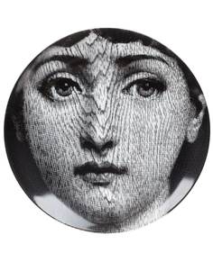 Fornasetti тарелка с принтом лица