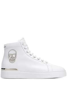 Philipp Plein декорированные высокие кеды