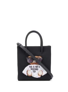 Moschino маленькая сумка-тоут с нашивкой Teddy Bear