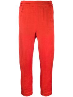 Ann Demeulemeester укороченные брюки кроя слим