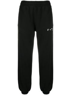 Off-White спортивные брюки с принтом