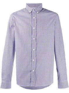 Brunello Cucinelli рубашка в клетку гингем