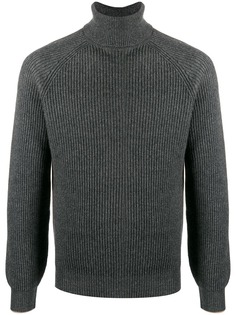 Brunello Cucinelli джемпер прямого кроя в рубчик