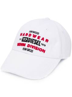 Diesel кепка с вышитым логотипом