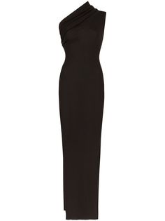 Rick Owens платье макси на одно плечо