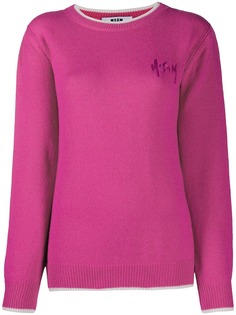 MSGM толстовка с логотипом
