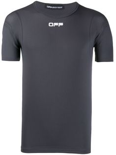 Off-White футболка с логотипом