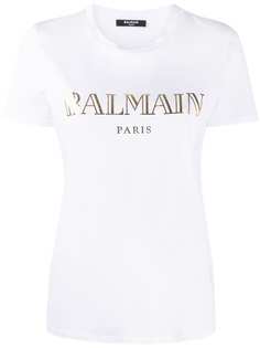 Balmain футболка с логотипом