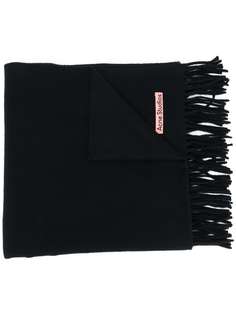 Acne Studios шарф Canada New с бахромой