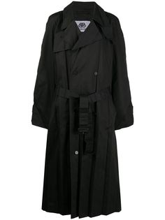 Balenciaga плиссированный тренч