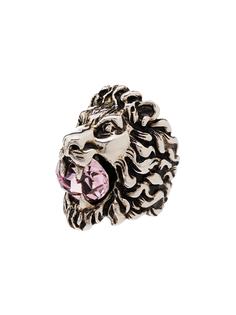 Gucci кольцо в виде головы льва