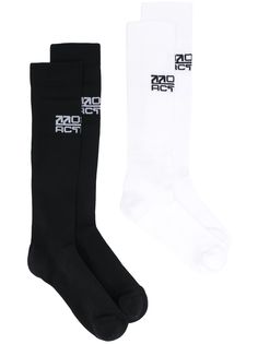Off-White комплект из двух пар носков Active с логотипом