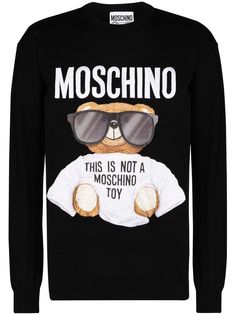 Moschino свитер Teddy Bear