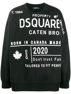 Dsquared2 толстовка с принтом