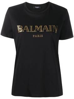 Balmain футболка с логотипом