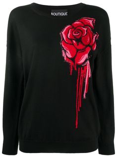 Boutique Moschino джемпер вязки интарсия
