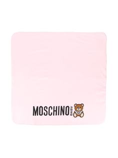 Moschino Kids одеяло с логотипом