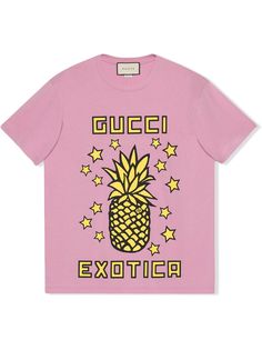 Gucci футболка Gucci Exotica с принтом