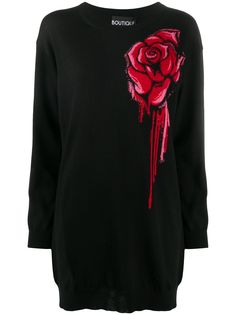 Boutique Moschino платье с цветочным принтом