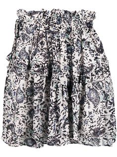 Isabel Marant Étoile юбка мини с принтом пейсли