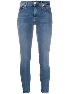 7 For All Mankind укороченные джинсы скинни Pyper