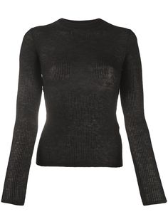 Saint Laurent трикотажный топ