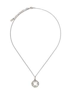 Saint Laurent колье с подвеской