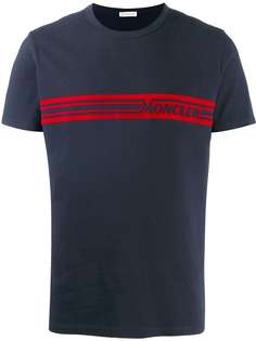 Moncler футболка с логотипом