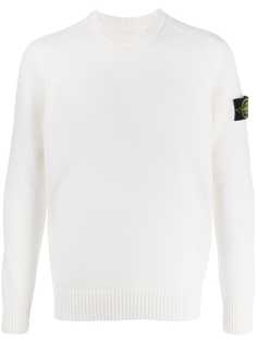 Stone Island джемпер с нашивкой-логотипом