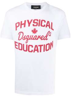 Dsquared2 футболка с принтом Physical Education