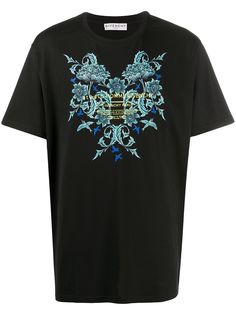 Givenchy футболка с цветочным принтом