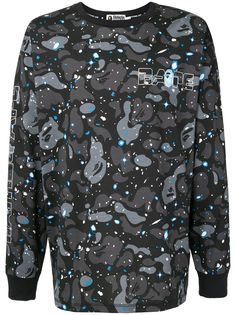 A BATHING APE® толстовка с камуфляжным принтом