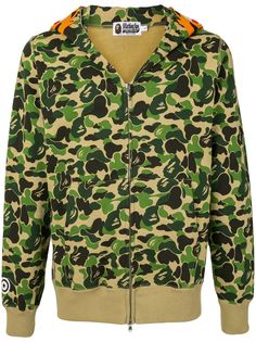 A BATHING APE® толстовка Camouflage Tiger с капюшоном