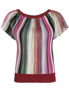 Missoni футболка в полоску