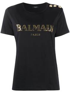 Balmain футболка с логотипом