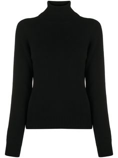 Saint Laurent кашемировый джемпер с высоким воротником