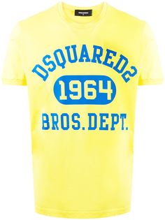 Dsquared2 футболка с круглым вырезом и логотипом