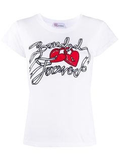 RedValentino футболка с надписью