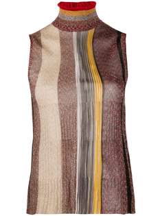 Missoni трикотажный топ в полоску