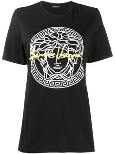 Versace футболка с принтом Medusa