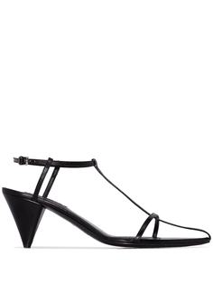 Jil Sander босоножки с заостренным носком
