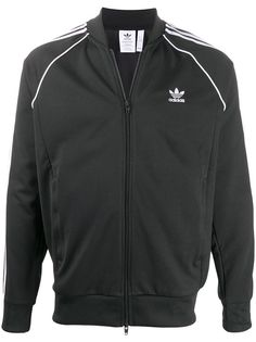adidas спортивная куртка с контрастными полосками