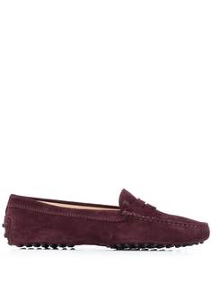 Tods фактурные пенни-лоферы Tod`S