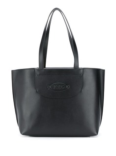 Tods сумка-тоут с тисненым логотипом Tod`S